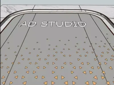 3D Wall Decoration for Cafe - Modern Architectural Design 3D model