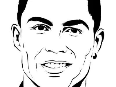 Cristiano Ronaldo Wall Decor Transform Your Room 3D model