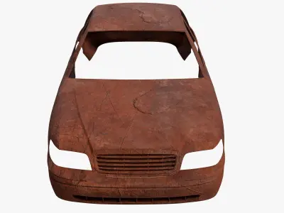 Scrap Car 3D model