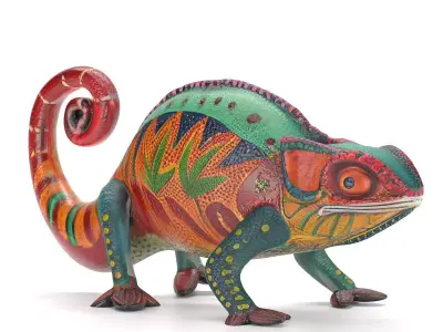 Alebrije Chameleon  3D model
