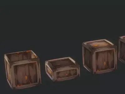 Pixel style boxes Texture