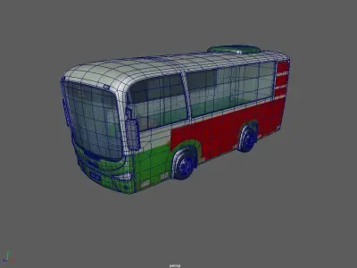 TOON Bus 01 3D model