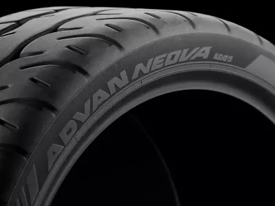 Yokohama Advan Neova AD09 - Semi Slick Car Tire 3D model