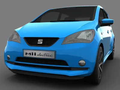 Seat Mii Electric 2020 3D model