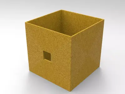 Koofd Storage Basket Low-poly 3D model