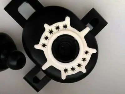 Universal Ergonomic nut for car phone holder  3D print model