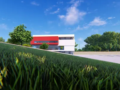 Office Building 3D model 425