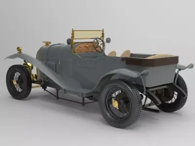 Airfix 3 Litre Bentley 1 12 3D Model 3D print model