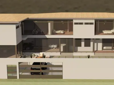 casa campestre 3D model