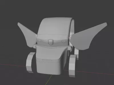 mini car 3D model