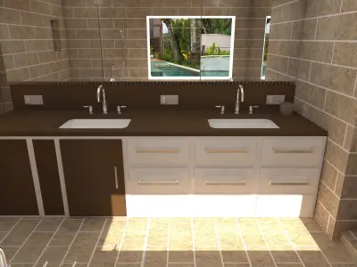 Bathroom 23 3D model