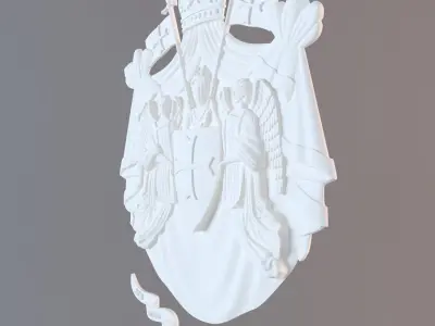 Templar emblem 3D print model