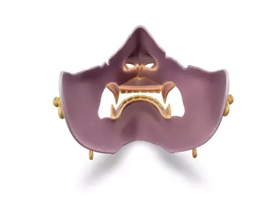 Ghost Of Yotie Main Mask  3D print model