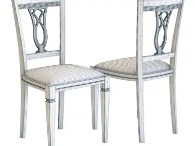 Scavolini Baccarat Dining Chair 3D model