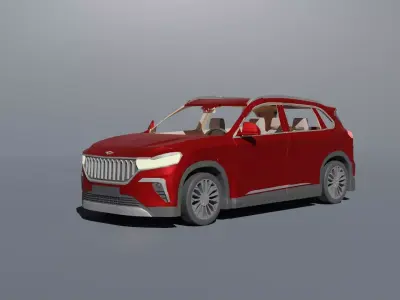 TOGG ELECTRIC CAR  3D PRINTER READY STL AND BLEND FILE Free 3D print model