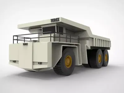 Terex MT6300AC Mining Truck 3D model