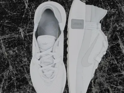 Nike 3D Shoes - White-Cream - NKE72 Series Low-poly 3D model