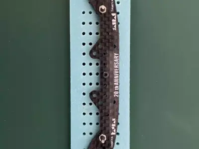 Align the hole to make a bumper 3D print model