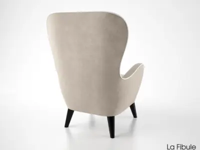 La Fibule Hepburn Armchair 3D model