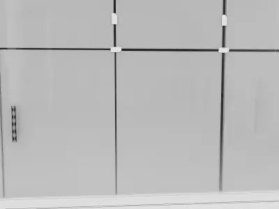 Car Servises Station a551 3D model