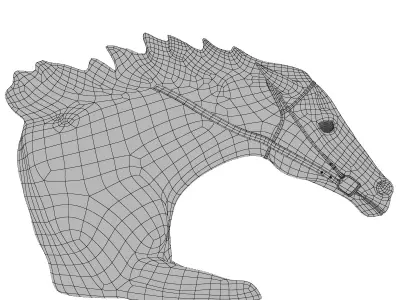 Bronze Sculptures 3D model