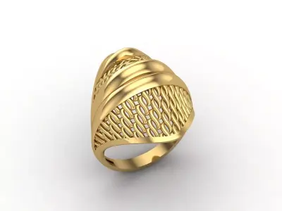 Plain Ring Women Ready STL 3DM Models Womens Rings 3D models 3D print model 28