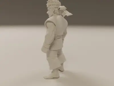 Riu - Street Fighter 3D print model