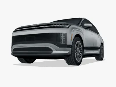 Hyundai Ioniq 9 2026 Low-poly 3D model
