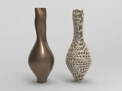 Vase Voronoi 91 3D print model