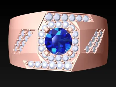 Diamond Rings  - N5271 3D print model