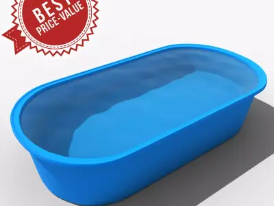 Nechranice swimming pool 3D model