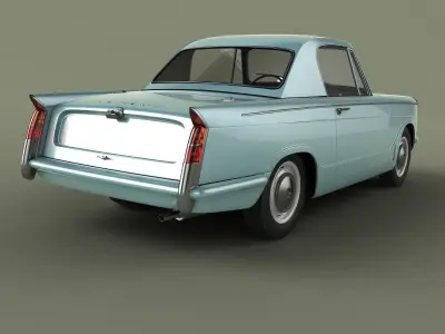 Triumph Herald 948 Coupe 3D model