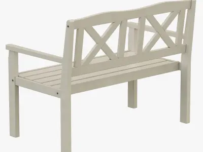 Solliden bench 3D model