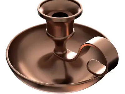 Led Candle Holder 3D print model