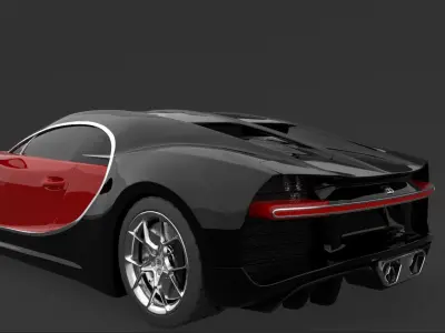 Buggati  Chiron 3D model