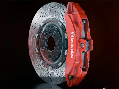 Disc brake Caliper 3D model
