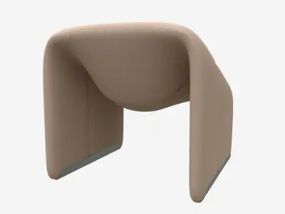 Joylove Nordic Style Chair 3D model