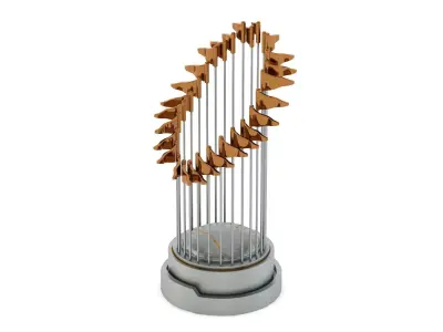 Baseball Trophy 3D model