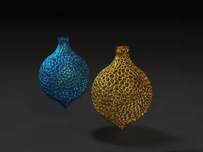 Christmas tree decoration 3D print model