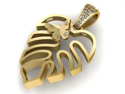 CUTE PENDANT 3D PRINTALE MODEL  3D print model