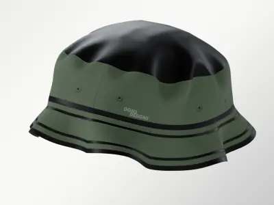 Bob Hat Low-poly 3D model