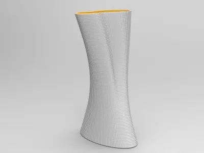 Ouy Vase Low-poly 3D model