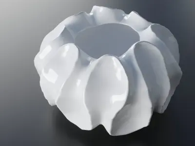 Geometric Vase 3D model