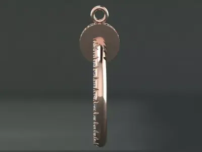 Pendant diamonds 3D print model