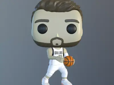 Funko Luka Doncic 3D print model