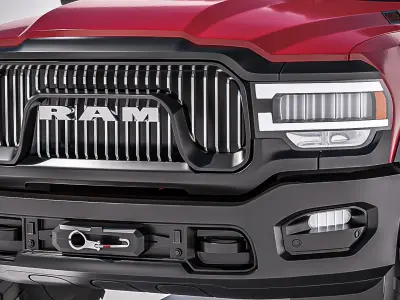 RAM Power Wagon 2021 3D model