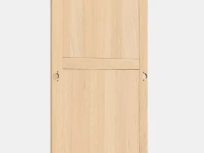FORSBACKA Door 10 Low-poly 3D model