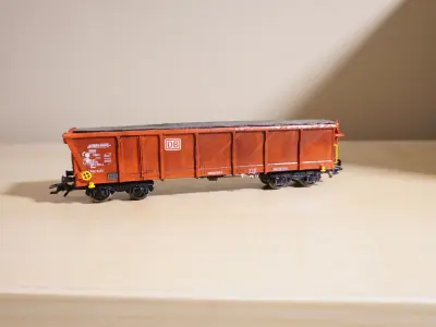 Pre supported H0 1-87 scale Tamns 895 freight car 3D print model