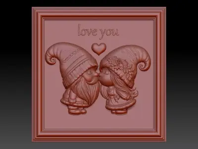 Dwarves 3D print model