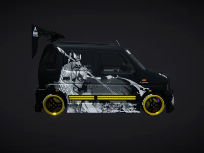 Car Micro 02 3D model